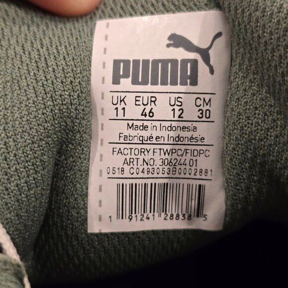 Puma Mercedes AMG Kart Cat III shoes - size 12 gray - new without box - Picture 7 of 7